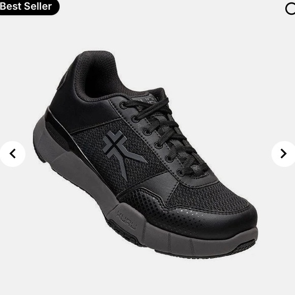 Kuru QUANTUM 2 Men's Black and Gray Sneakers size 12M